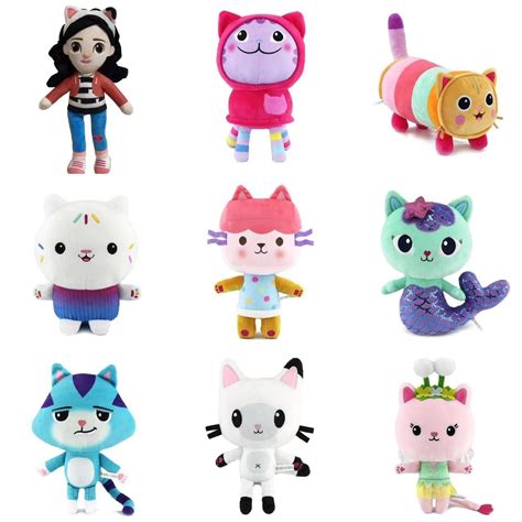 Gabby Dollhouse Toys Plush Set - GYOBY TOYS