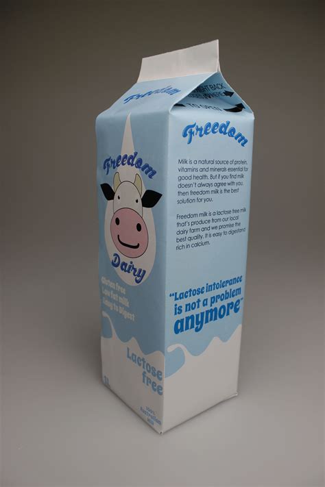 Milk Logo and Carton design on Behance