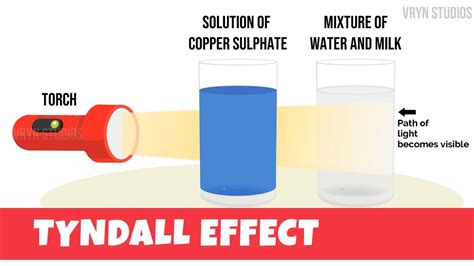 Tyndall Effect Animation - Explanation and Experiment (CBSE 9th) - YouTube