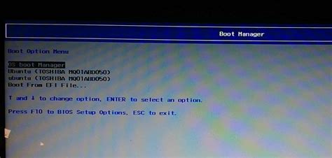 Changing the F9 boot manager default order - HP Support Community - 5608905