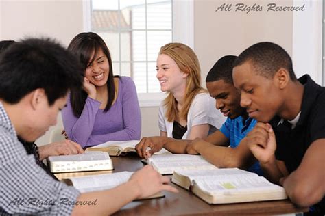 Bible Study and Prayer | A group of young adults studying th… | Flickr