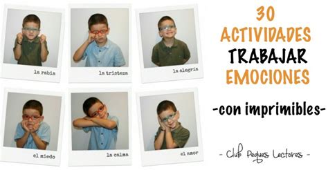 30 Actividades para trabajar las EMOCIONES con NIÑOS [DESCARGABLES ...