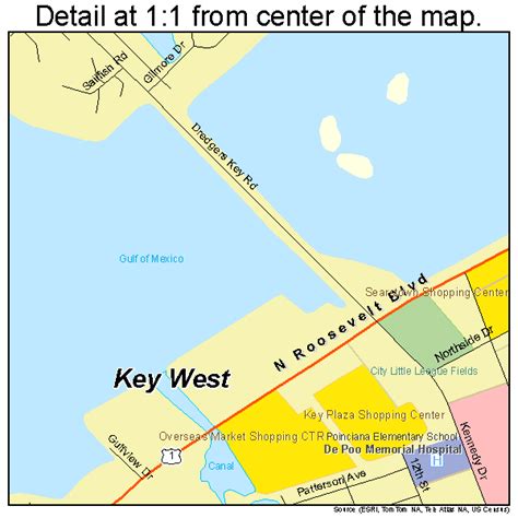 Printable Street Map Of Key West Fl