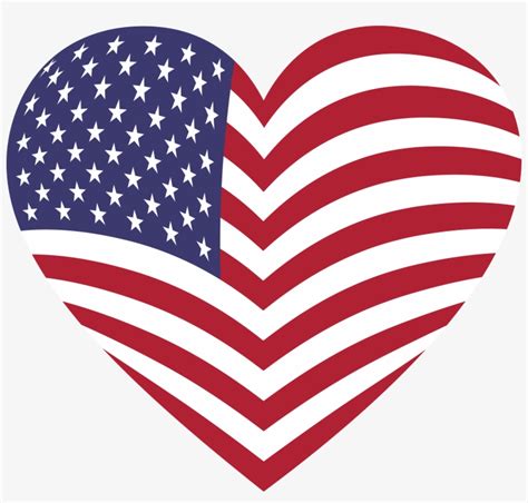 Svg Heart American Flag - American Flag Heart Png - 2326x2108 PNG Download - PNGkit