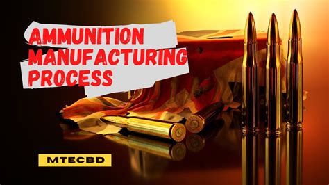 Ammunition Manufacturing Process - Inside Bullets Factory Modern ...