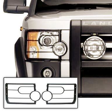 LAMP GUARDS SET FRONT PAIR LR3, RNI711, VUB501200 | Rovers North - Land Rover Parts and ...