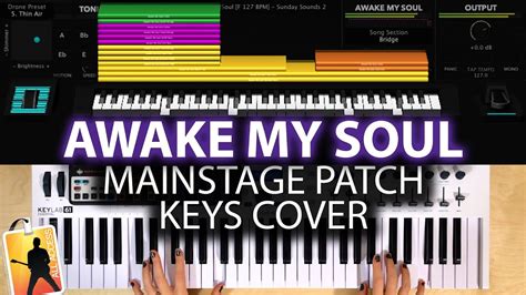 Awake My Soul MainStage patch keyboard cover - Hillsong Worship Chords - Chordify