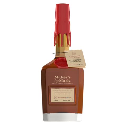 Mel & Rose | Maker`s Mark MAKERS MARK BESPOKE BOURBON BOTTLE