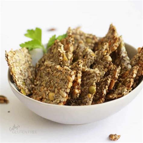 Seed Crackers | Cathy's Gluten Free