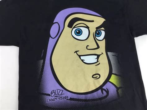 DISNEY PIXAR TOY Story Buzz Lightyear Kids XL Shirt Official Licensed Black Nice $15.74 - PicClick
