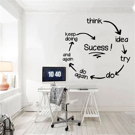 Buy Office Wall Art, Office Decor, Home Office, Office Decals, Wall ...