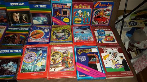 complete in box intellivision games - Buy, Sell, and Trade - AtariAge Forums