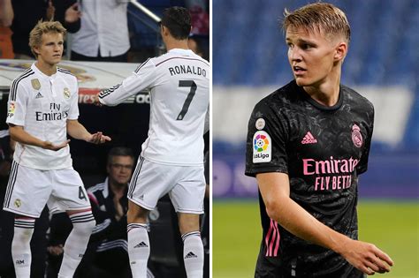 Martin Odegaard makes first Real Madrid appearance since replacing ...