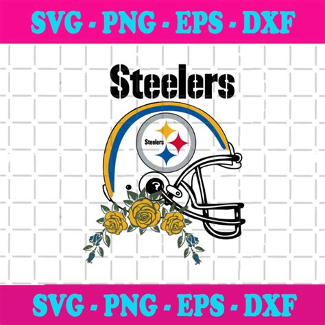 Pittsburgh Steelers Helmet Svg, Sport Svg, Football Svg, Football Teams ...