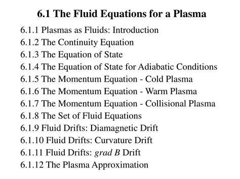 PPT - II. Plasma Physics Fundamentals PowerPoint Presentation, free ...