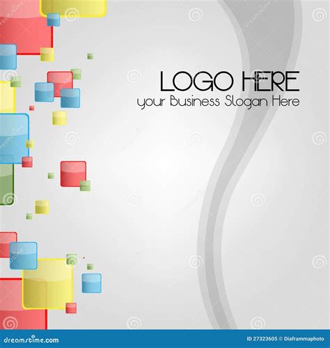 Business Card or Logo Background for Stationary Stock Vector ...