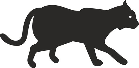 Animal Silhouette Vector dxf File Free Download - 3axis.co