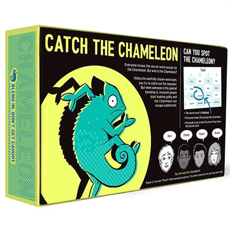 The Chameleon Card Game Board Game