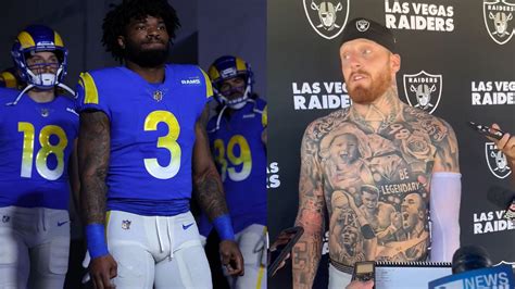 Fans mock Maxx Crosby for excessive tattoos following Cam Akers fight - “Going all in on looking ...