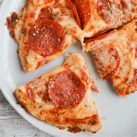 Air Fryer Chicken Crust Pizza - Keto Recipe - For Frying Out Loud