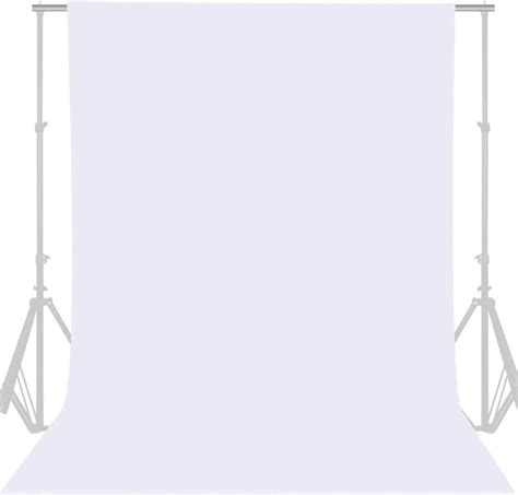 Shomex® 8x10 FT White Screen Photography Backdrop: Your Blank Canvas ...