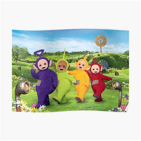 "Teletubbies" Poster by Ellis971 | Redbubble