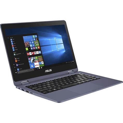 Asus VivoBook Flip 12 11.6" Touchscreen Laptop, Intel Celeron N3350, 4GB RAM, 32GB SSD, Windows ...