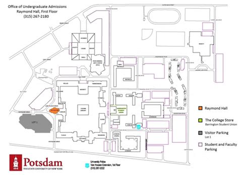 Campus Map | SUNY Potsdam