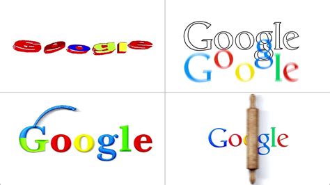 Google Logo Evolution - YouTube