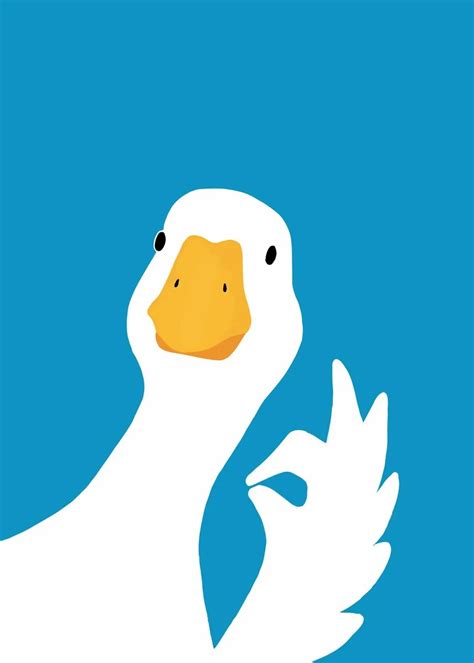 Goose funny meme poster by 3am displate – Artofit