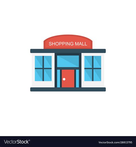 Mall Royalty Free Vector Image - VectorStock