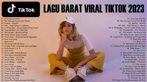 Lagu Barat ~ Lagu Barat Viral TikTok 2023 ~ Lagu Barat Terbaru 2023 Spotify Playlist - YouTube