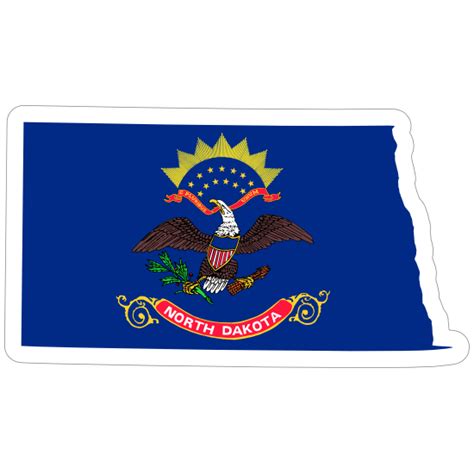 North Dakota State Flag Printable