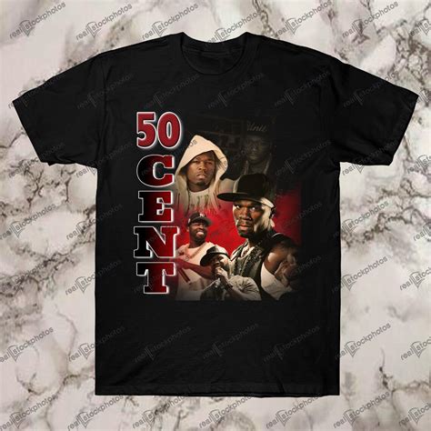 50 Cent Shirt Hip Hop Shirt Rap shirt Vintage 90s Retro 90 | Etsy