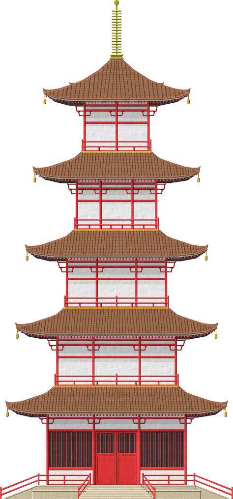 Japanese Pagoda by Herbertrocha.deviantart.com on @DeviantArt Japanese Pagoda, Japanese Art ...