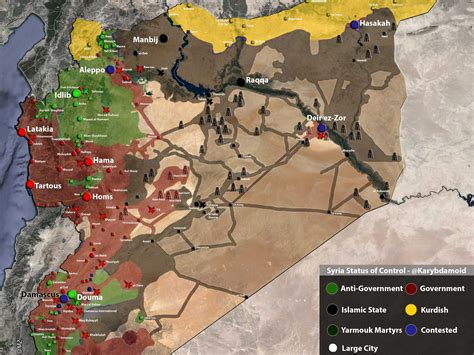 Map of Syria shows what ISIS is truly fighting for - Business Insider