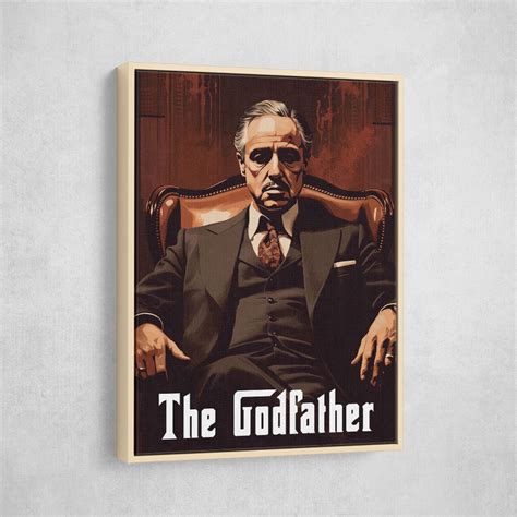 The Godfather 4 Poster Style Wall Art