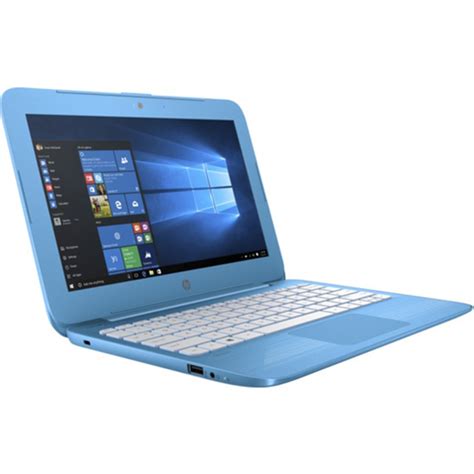 Hewlett Packard Stream 11-y010nr 11.6" Blue Laptop - Intel N3060 ...