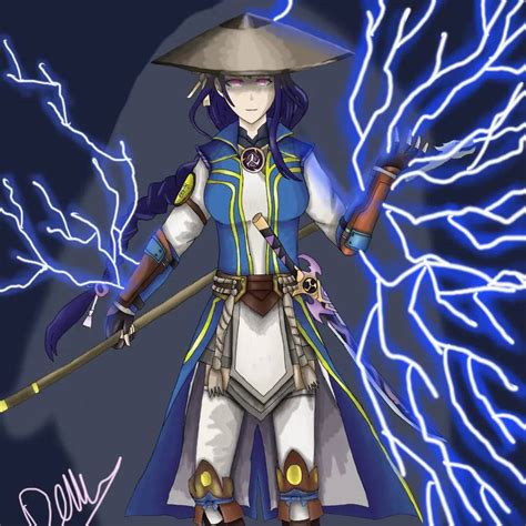 Raiden Shogun With Raiden Mortal Kombat 11 Outfit by Darryl1642000 on ...