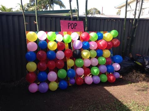 Balloon pop party game | Birthday party themes, Carnival birthday parties, Diy birthday party