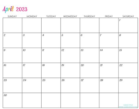 Customized Editable 2023 Free Printable Calendars - My Blog