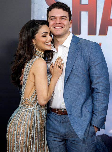 Rachel Zegler Steps Out with Boyfriend Josh Andrés Rivera at Shazam! Fury of the Gods Premiere