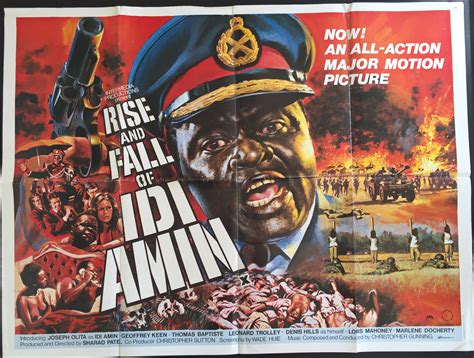 The Rise and Fall of Idi Amin – Vertigo Posters