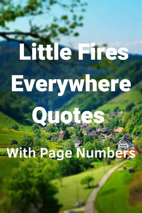 25 Little Fires Everywhere Quotes With Page Numbers | Ageless Investing