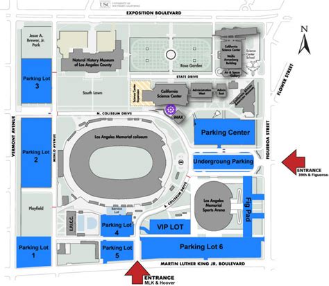 Los Angeles Memorial Coliseum Seating Chart