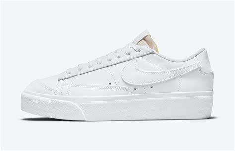 Nike Blazer Low Platform Triple White DJ0292-100 Release Date - SBD