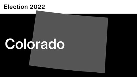 2022 Colorado Election Results: Live Map of US Midterms