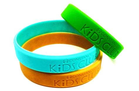 Custom Silicone Bracelets, Rubber Wristbands Free Designer