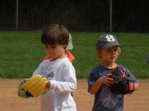 Noah Plays Baseball - September 2009