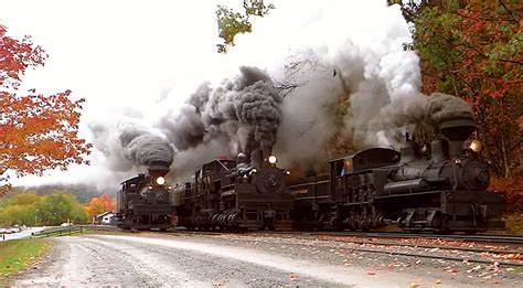 Cass Scenic Railroad Amazes In The Fall - Train Fanatics